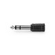 Adapter 6.35mm stereoplug naar 3.5mm stereojack
