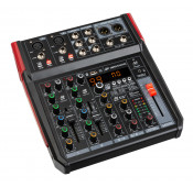 Table de mixage PA 6 entrées / 4 canaux