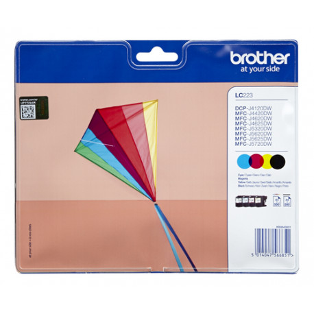 Brother LC223 Pack 4