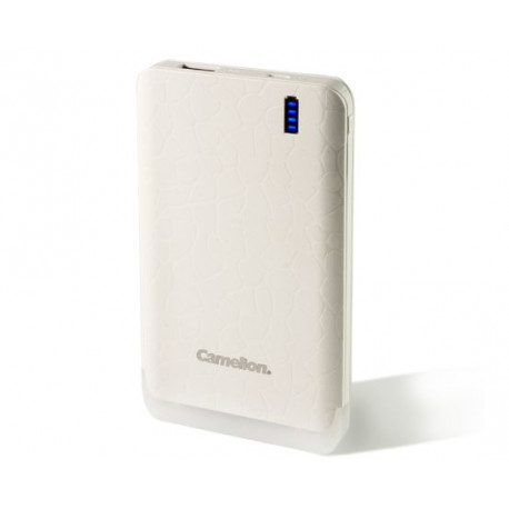 Camelion - Portable - PowerBank- 6000mAh - White