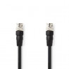 Cable 75 ohm 1m - BNC male - BNC male