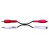 Kabel 5 m - 2x RCA Mannelijk/2x RCA vrouwelijk