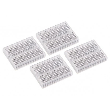 4 x Mini breadboard - 170 bevestigingspunten