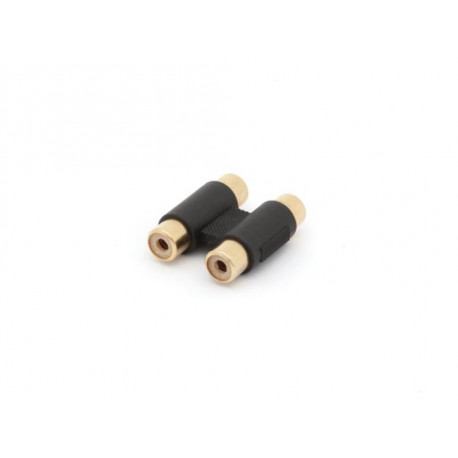 Coupleur - Double prise RCA femelle