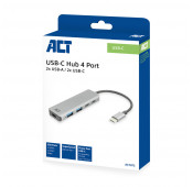 ACT USB-A hub 3.0, 2x USB-A, 2x USB-C