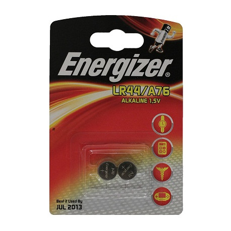 Energizer -Pile alcalines - 1,55V / A76 (LR44) - 2 pièces
