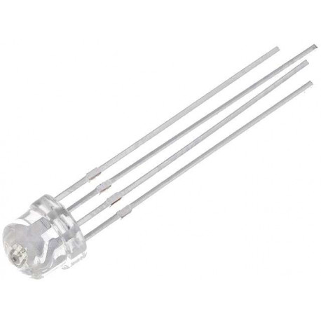 3 x Leds 5mm RGB 4 Pattes