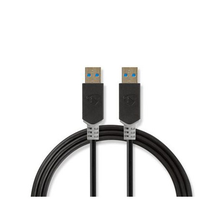 USB cable 3.0 A M - USB-A M 2m
