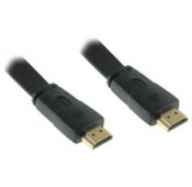 Câble plat - Fiche HDMI-A mâle - Fiche HDMI-A mâle - 3m