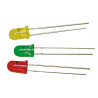 Set van 15 leds van 3 mm - 5 x rood/groen/geel