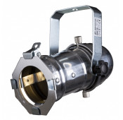 Zwart projectoor PAR16/Silver GU10 socket