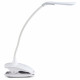 Oplaadbare LED-lamp met klem Wit