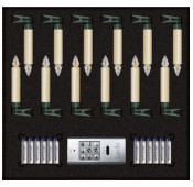 Lumix - Bougies Led Bavaria sur Piles - 12 pièces