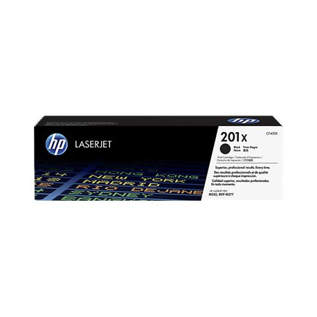 HP 201X - Black - original - LaserJet - Toner cartridge