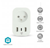 Prise intelligente SmartLife + USB-C + 2 x USB-A