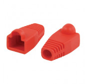Capuchon- Embout de protection RJ45 - Rouge 5 pièces