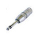 Neutrik - Adaptateur XLR male/Jack mono 6.35mm