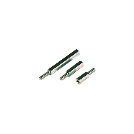 10 x Entretoise metallique Femelle-Male 30mm M3