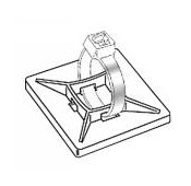 Base adhesive pour ligature de cable 3.6mm max. *100*