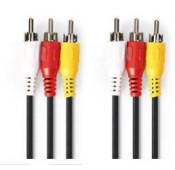 Cable 1.5m - 3xCinch males/3xCinch males