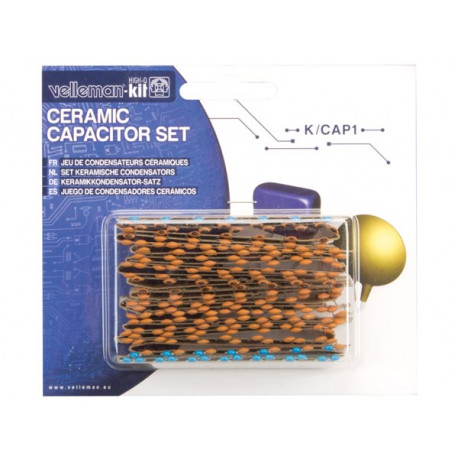 Ceramic capacitor set 224 pcs - 10pF À 220nF
