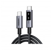 Câble USB-C vers USB-C 1M Charge Rapide 100W Ecran Smiley