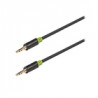 Cable 0.5 - Jack male 3.5mm stereo/jack male 3.5mm stereo