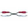 Kabel 10m - 2 x2 RCA Stereo (M/V)