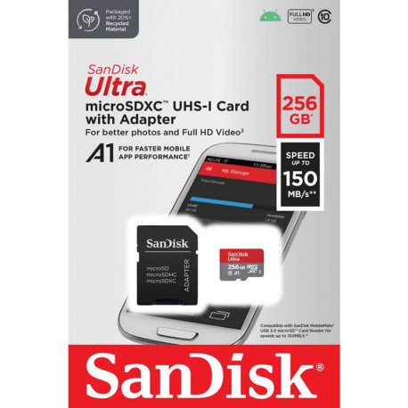 SanDisk Ultra - Flash memory card 256GB