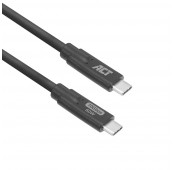 ACT USB 3.0 10Gbps 60W USB Type-C® kabel, 3 meter