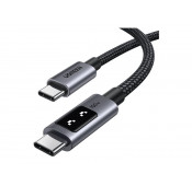 Câble USB-C vers USB-C 1M Charge Rapide 100W Ecran Smiley