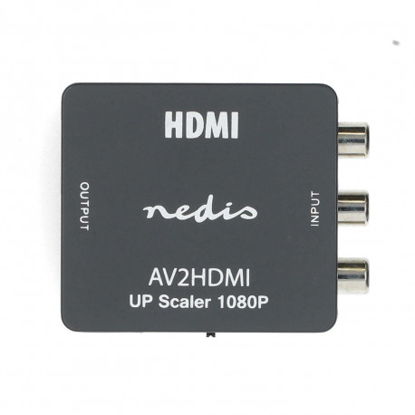 HDMI-converter (3x RCA female naar 1x HDMI)
