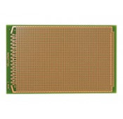 Eurocard 100x160mm 1contact per enkelzijdig eiland Epoxy FR4
