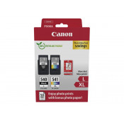 Canon PG-540L (Noir) + CL-541XL (couleur) + Papier