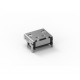 HDMI-connector om in te solderen, 19 pinnen, SMT, 90°