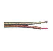 Câble souple pour enceinte acoustique 2x4mm² - Transparent