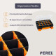 Boîte de rangement max. 20 compartiments amovible