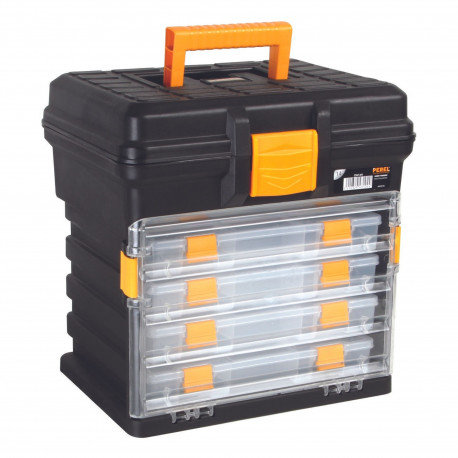 Malette organisateur 31,5 L avec 4 boîtes amovibles