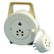 Cable Plat RJ12/RJ12 Blanc Téléphone - 2m