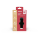 Lampe de poche LED rechargeable Noir