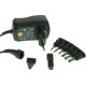 Alimentation 230V AC vers 3-12V DC / 600mA - 7.2W