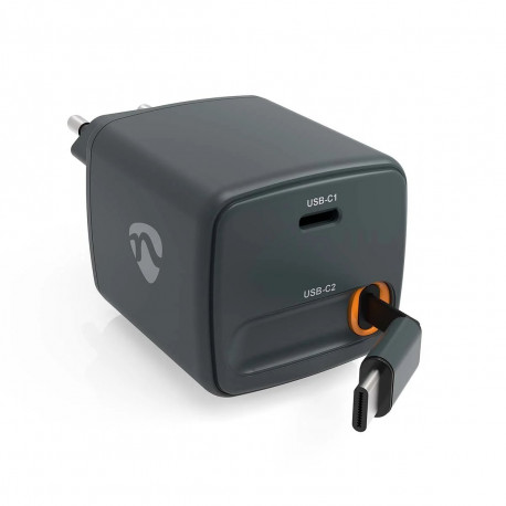 Chargeur 65W Câble Rétractable USB-C