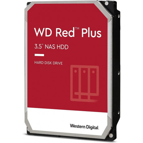 WD Nas Hdd Red Plus 6TB 3.5 Sata3 5400 256MB