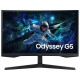 Samsung 27" Odyssey G5 G55C QHD 165Hz Écran Gaming