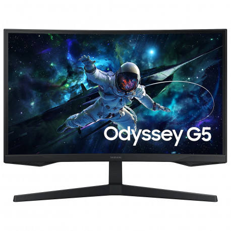 Samsung 27" Odyssey G5 G55C QHD 165Hz Écran Gaming