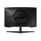 Samsung 27" Odyssey G5 G55C QHD 165Hz Écran Gaming
