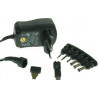 230V AC vers 3-12V DC / 600mA - 7.2W