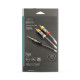 Stereo audio cable 3.5 mm male - 2x RCA male 2.00 m