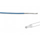 Wiring wire ø 1.4 mm-0.2 mm²-stranded-blue 100m