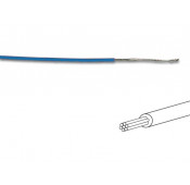 Koppelingsdraad ø 1.4 mm-0.2 mm²-meeraderig-blauw 100m